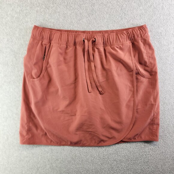 Patagonia Skort Womens L Pink Fleetwith Faux Wrap Commuting Work Travel Golf - Picture 13 of 13
